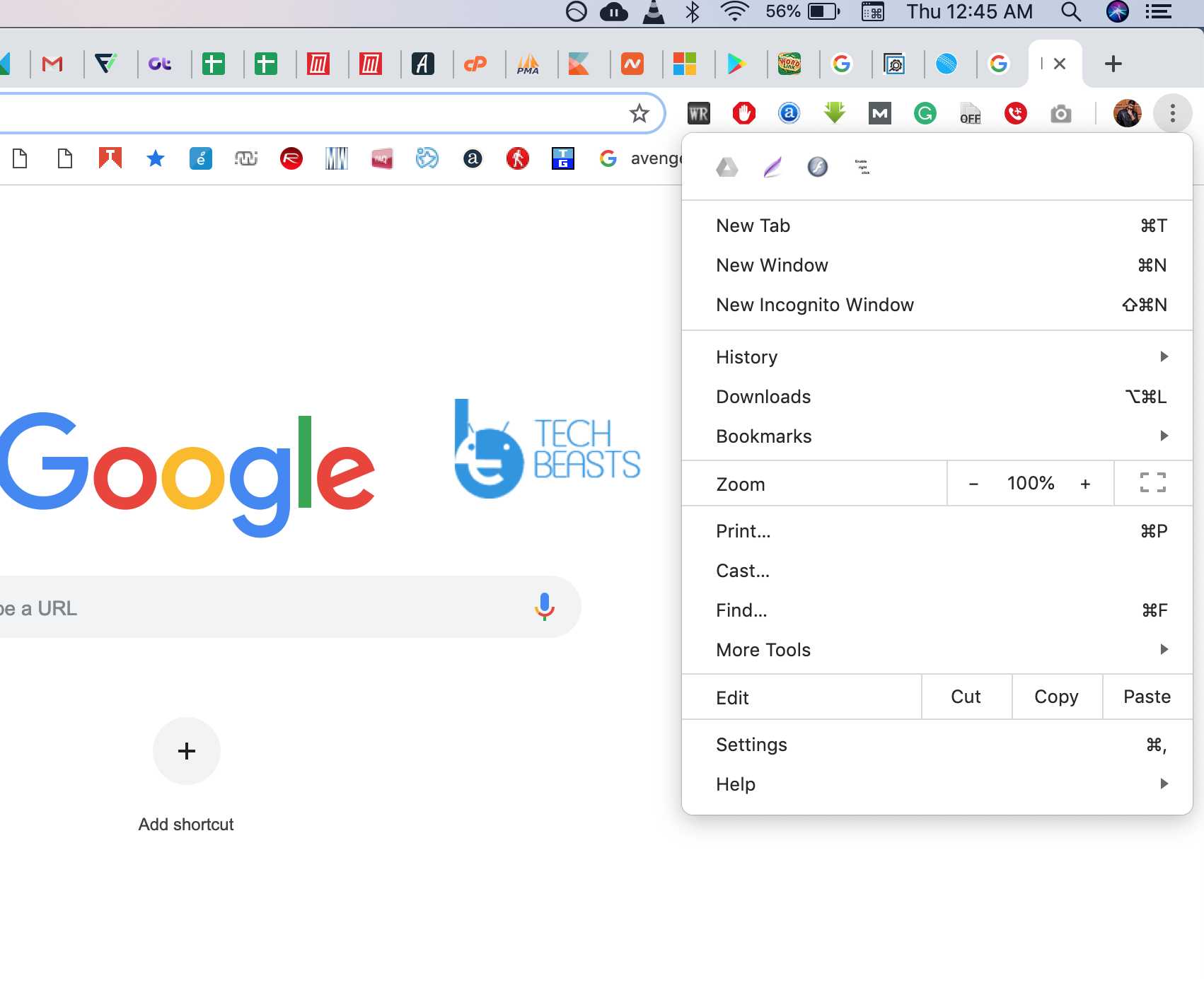 private browsing on google for mac